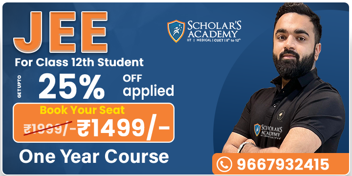 1 Year Programme for JEE 12th