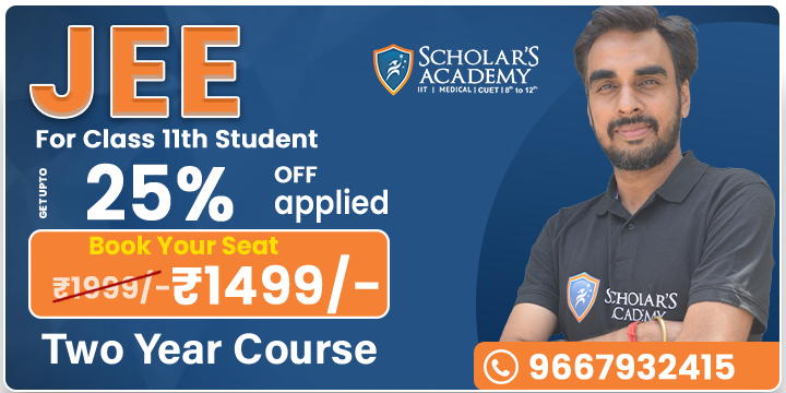 2 Year Programme for JEE 11th