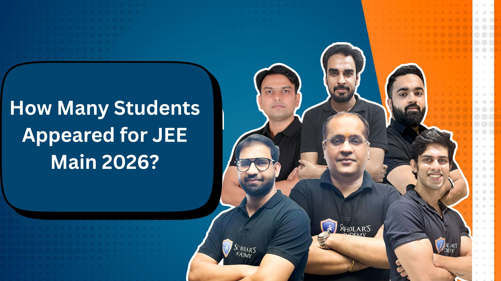 How Many Students Appeared for JEE Main 2026?