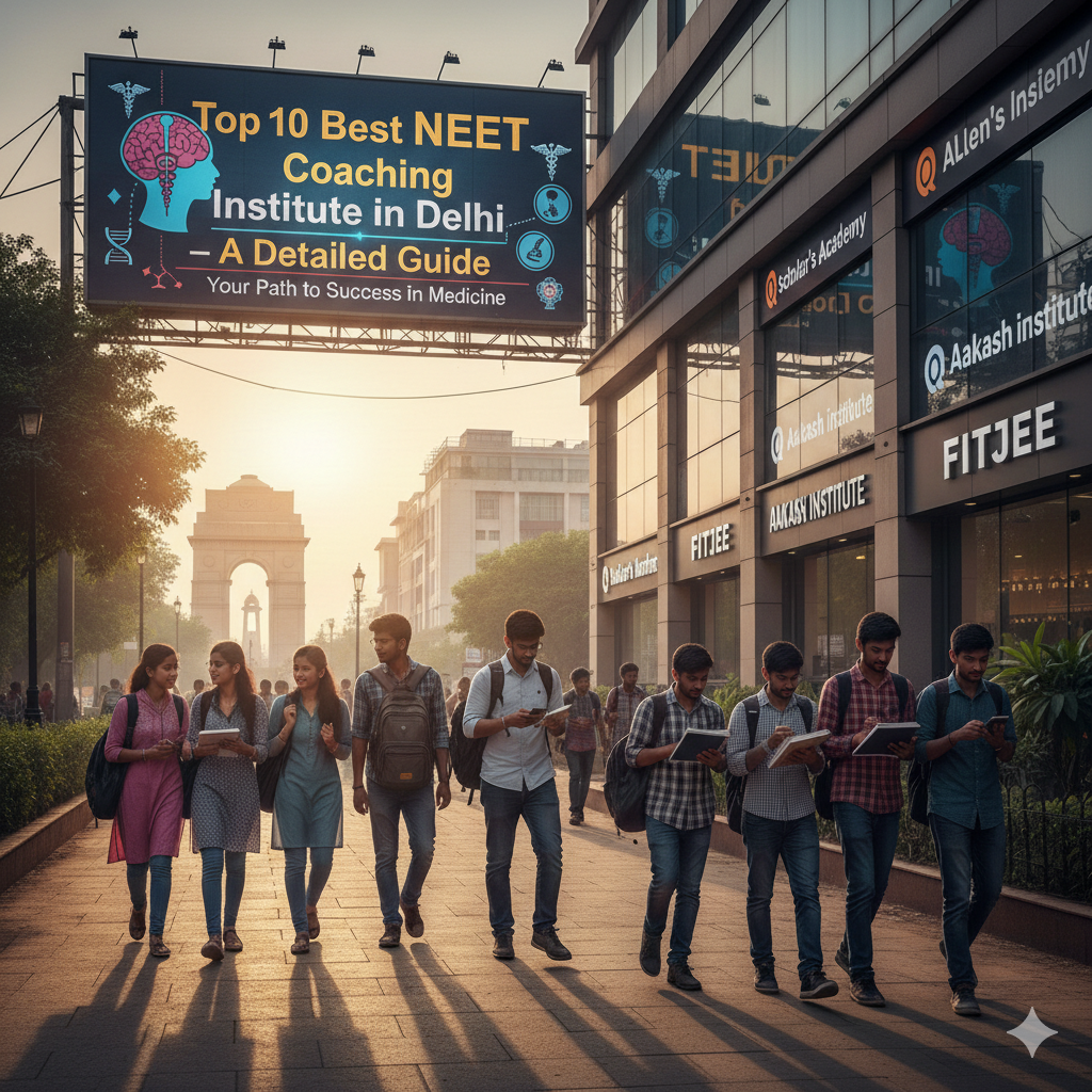 Top 10 Best NEET Coaching Institute in Delhi | NEET Guide