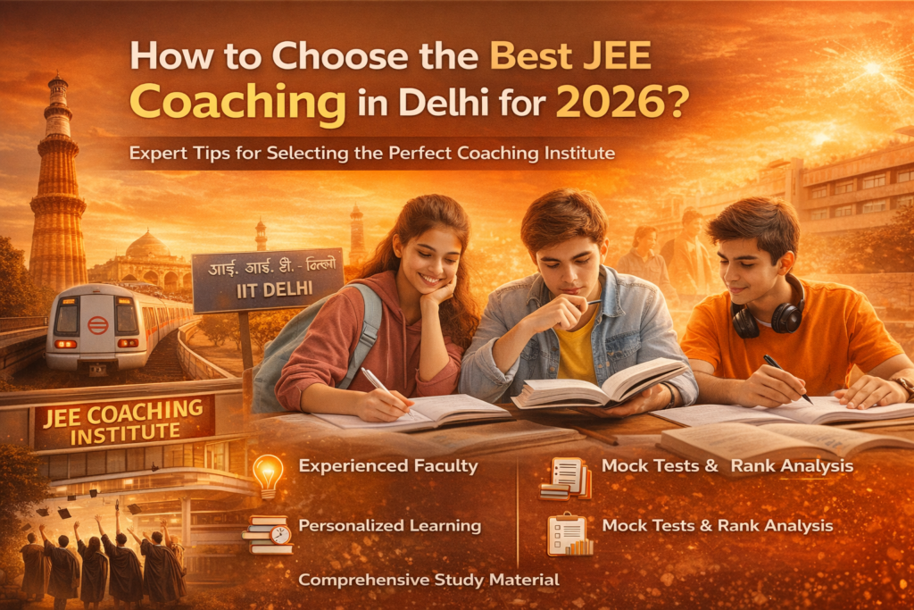 Best JEE Offline Coaching in Delhi 2026 | IIT JEE Institute