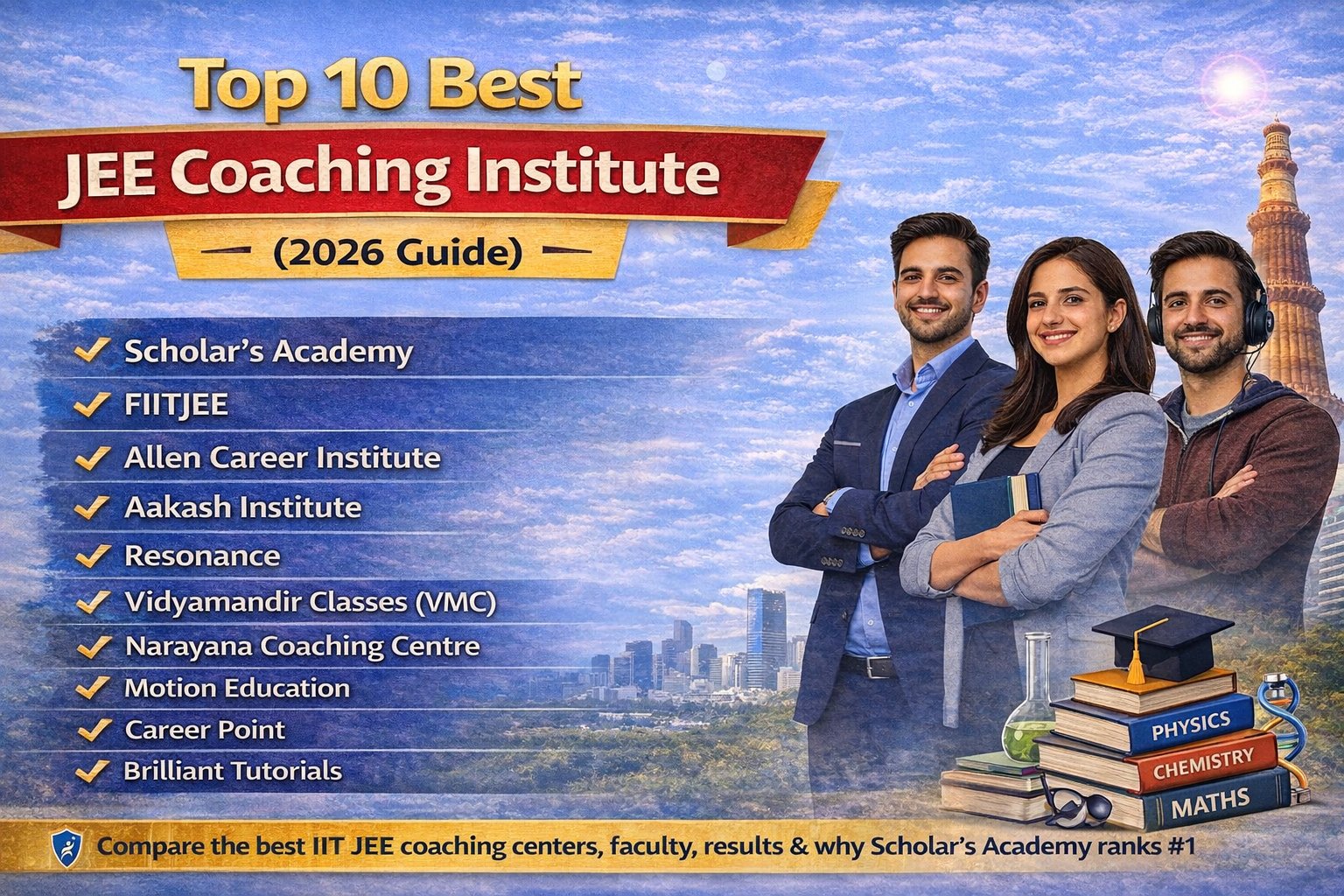 Top 10 Best JEE Coaching Institute in Delhi