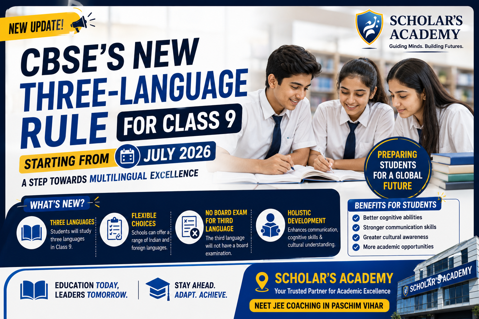 CBSE Three-Language Rule 2026