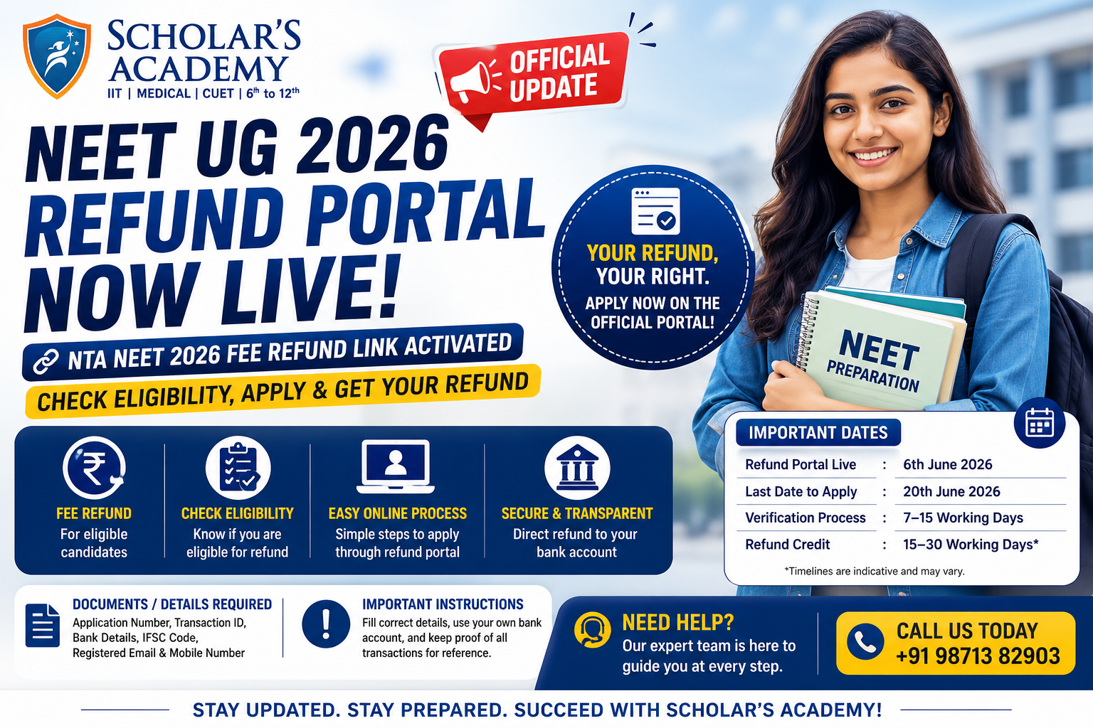 NEET UG 2026 refund portal