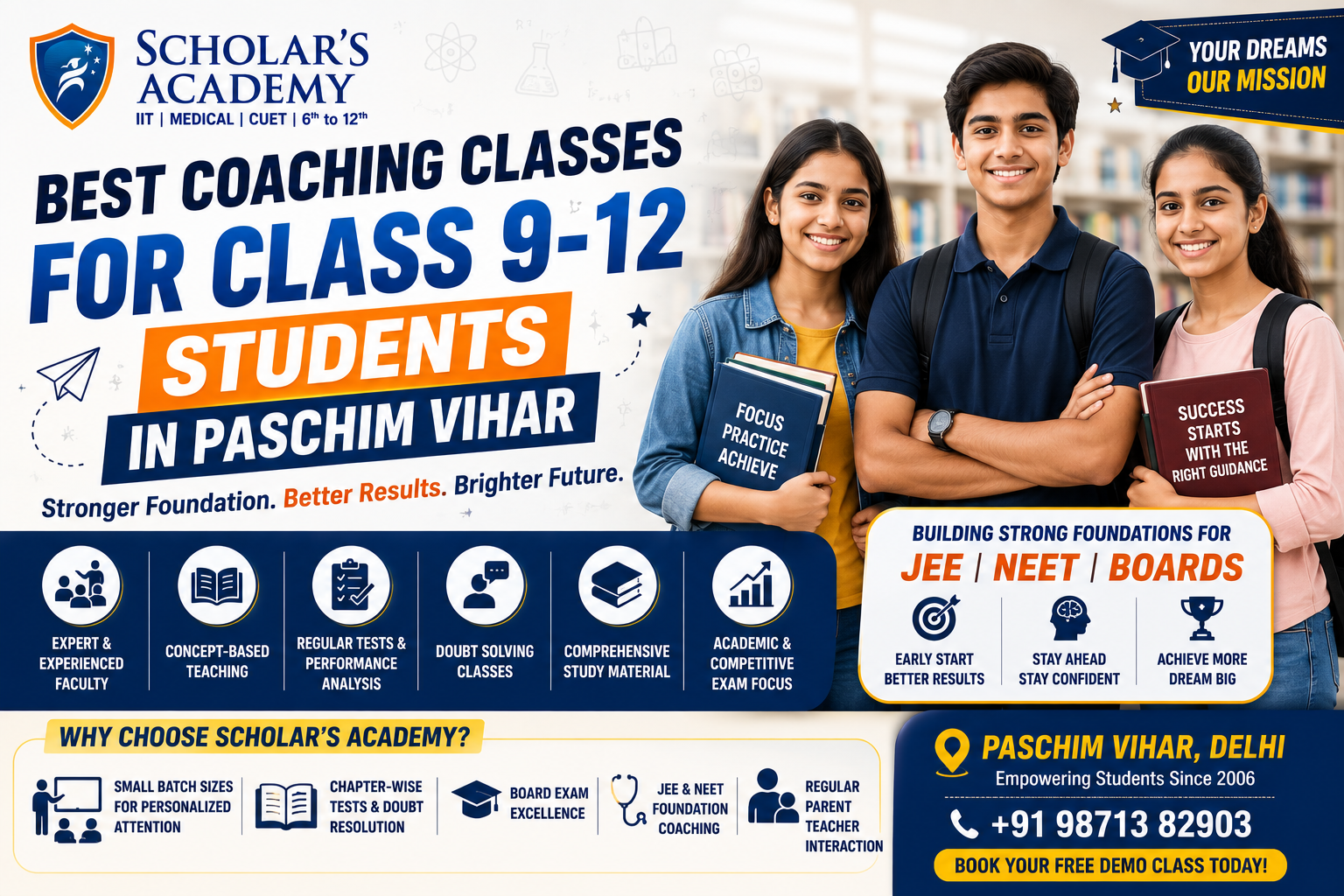 Coaching Classes for Class 9-12 Students